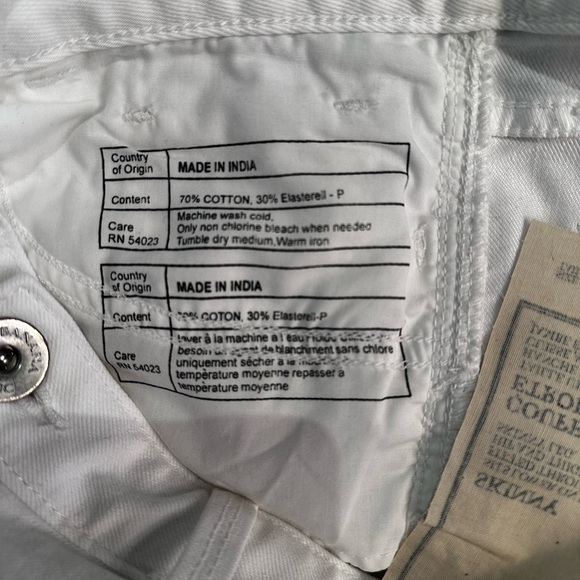 NWT Banana Republic skinny white jeans low fit - Picture 10 of 12
